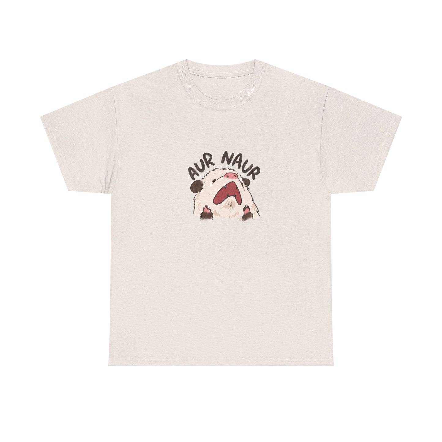 Aur Naur Possum Cute Funny T-Shirt Unisex Sarcastic Humor Shirt Cute Gift Quote Women Men Graphic Tee Positive Rejection Color For Her