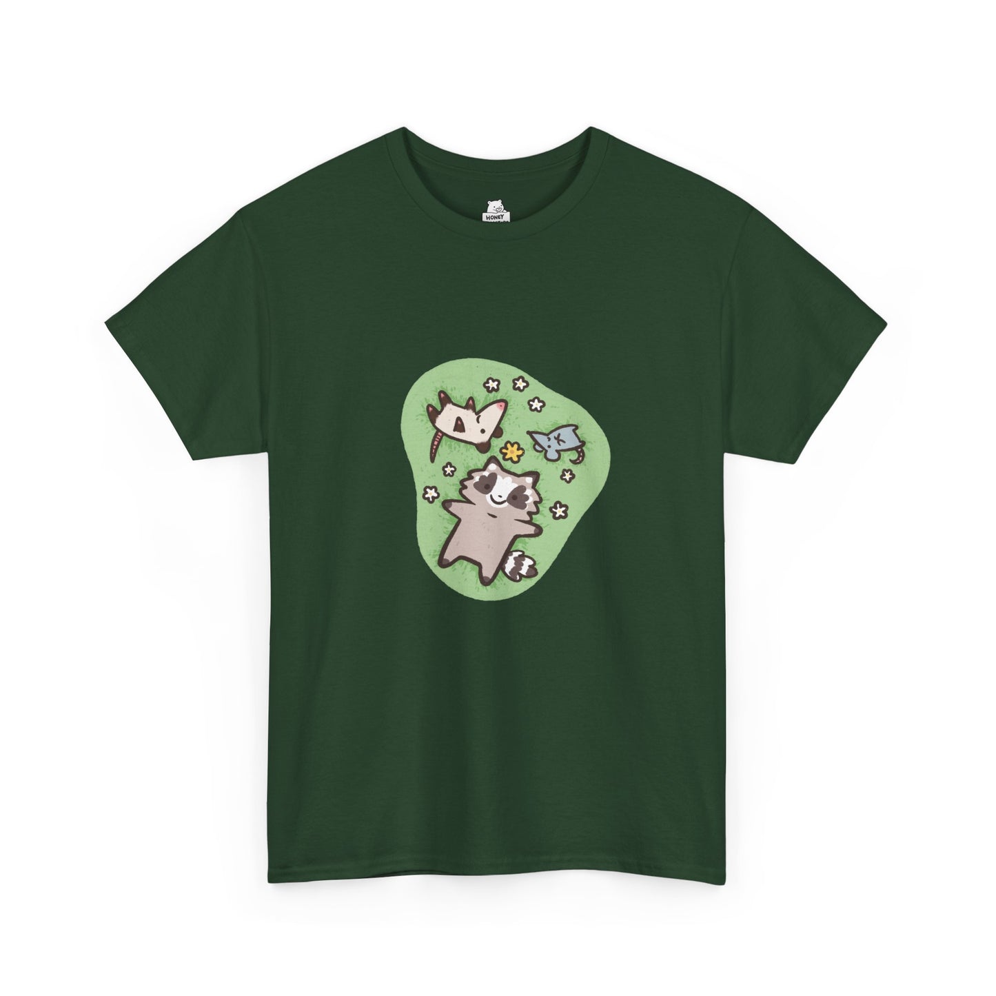Raccoon Possum Rat Cute Funny T-Shirt Unisex Sarcastic Humor Shirt Cute Gift Quote Women Men Graphic Tee Positive Rejection Color For Her