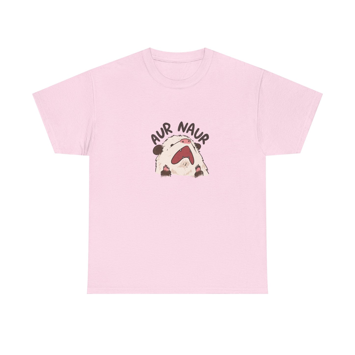 Aur Naur Possum Cute Funny T-Shirt Unisex Sarcastic Humor Shirt Cute Gift Quote Women Men Graphic Tee Positive Rejection Color For Her