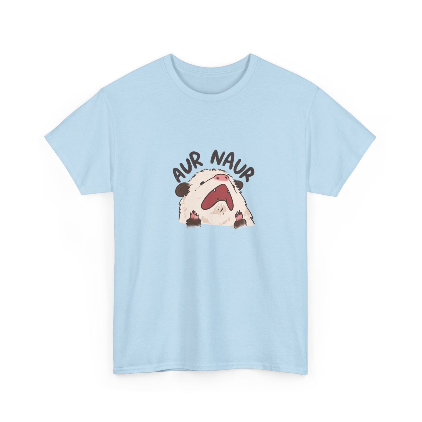 Aur Naur Possum Cute Funny T-Shirt Unisex Sarcastic Humor Shirt Cute Gift Quote Women Men Graphic Tee Positive Rejection Color For Her