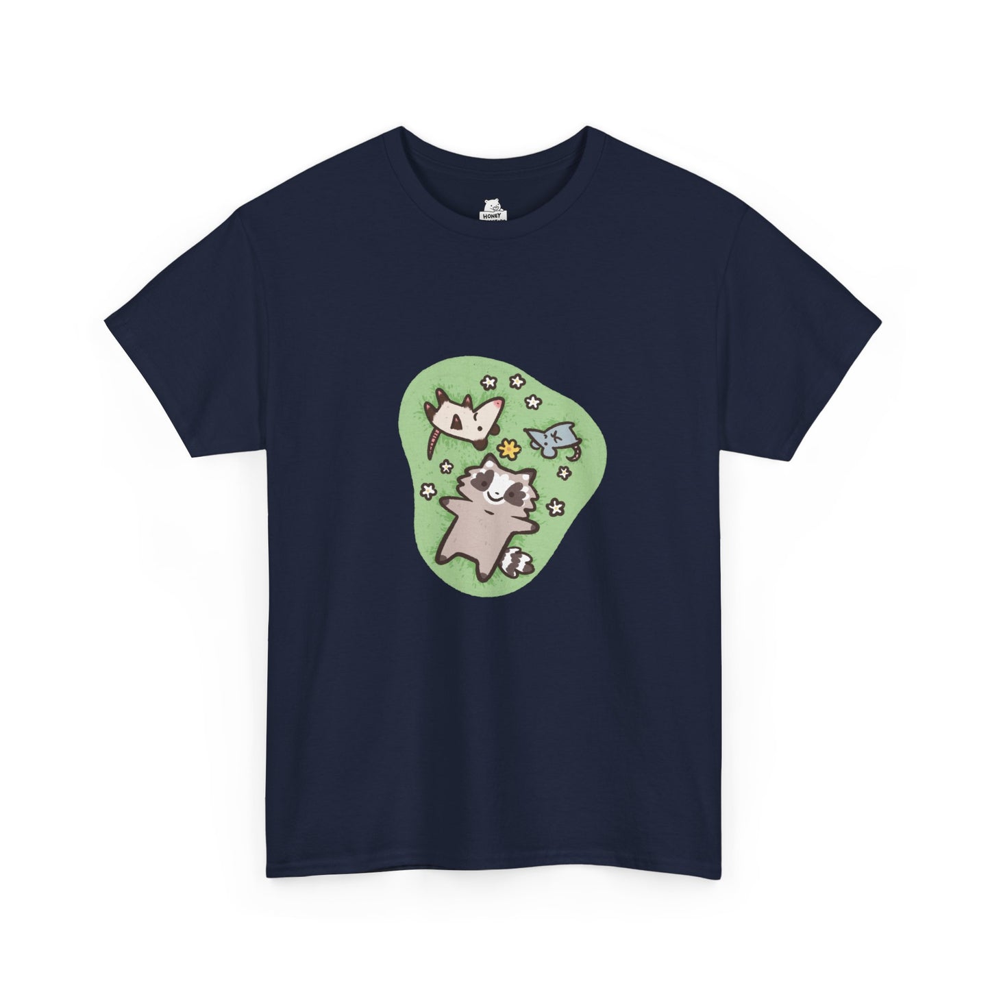 Raccoon Possum Rat Cute Funny T-Shirt Unisex Sarcastic Humor Shirt Cute Gift Quote Women Men Graphic Tee Positive Rejection Color For Her