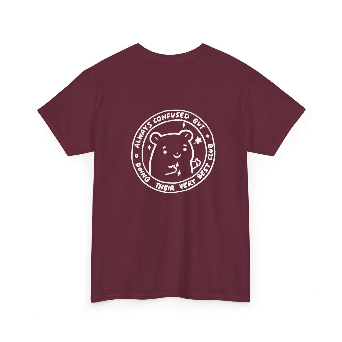 Confused Club Hamster Funny T-Shirt Unisex Sarcastic Humor Shirt Cute Gift Quote Women Men Graphic Tee Positive Rejection Color For Her