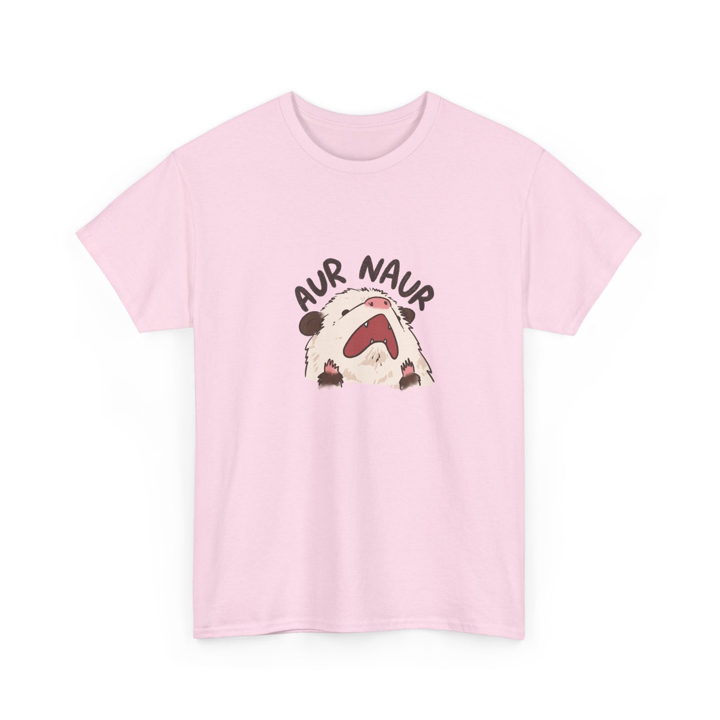 Aur Naur Possum Cute Funny T-Shirt Unisex Sarcastic Humor Shirt Cute Gift Quote Women Men Graphic Tee Positive Rejection Color For Her