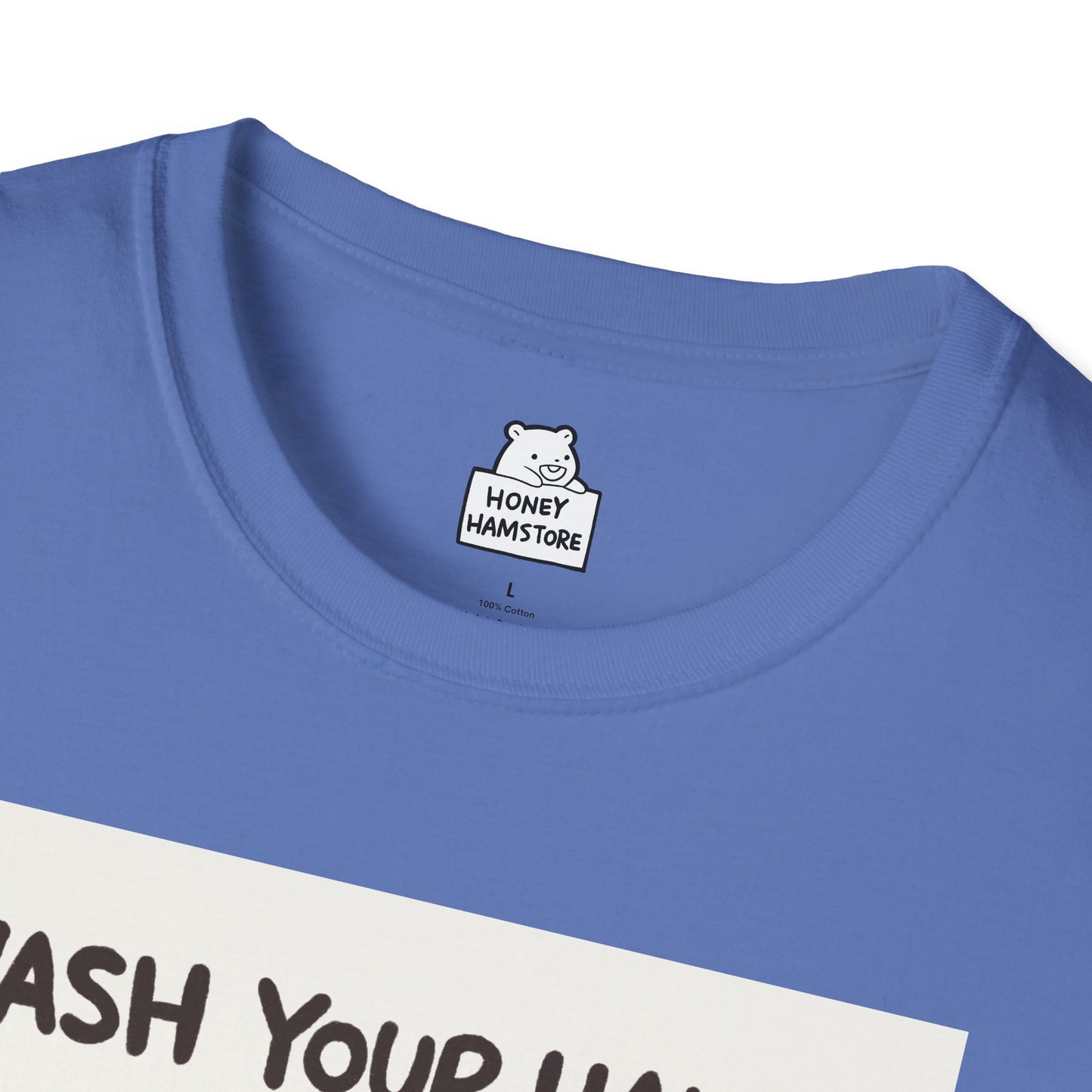 Raccoon Wash Your Hands Cute Funny T-Shirt Unisex Sarcastic Humor Shirt Cute Gift Quote Women Men Graphic Tee Color