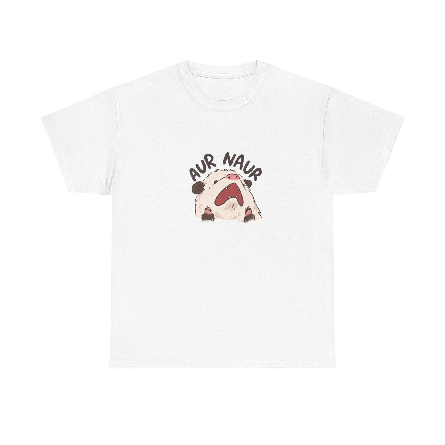 Aur Naur Possum Cute Funny T-Shirt Unisex Sarcastic Humor Shirt Cute Gift Quote Women Men Graphic Tee Positive Rejection Color For Her