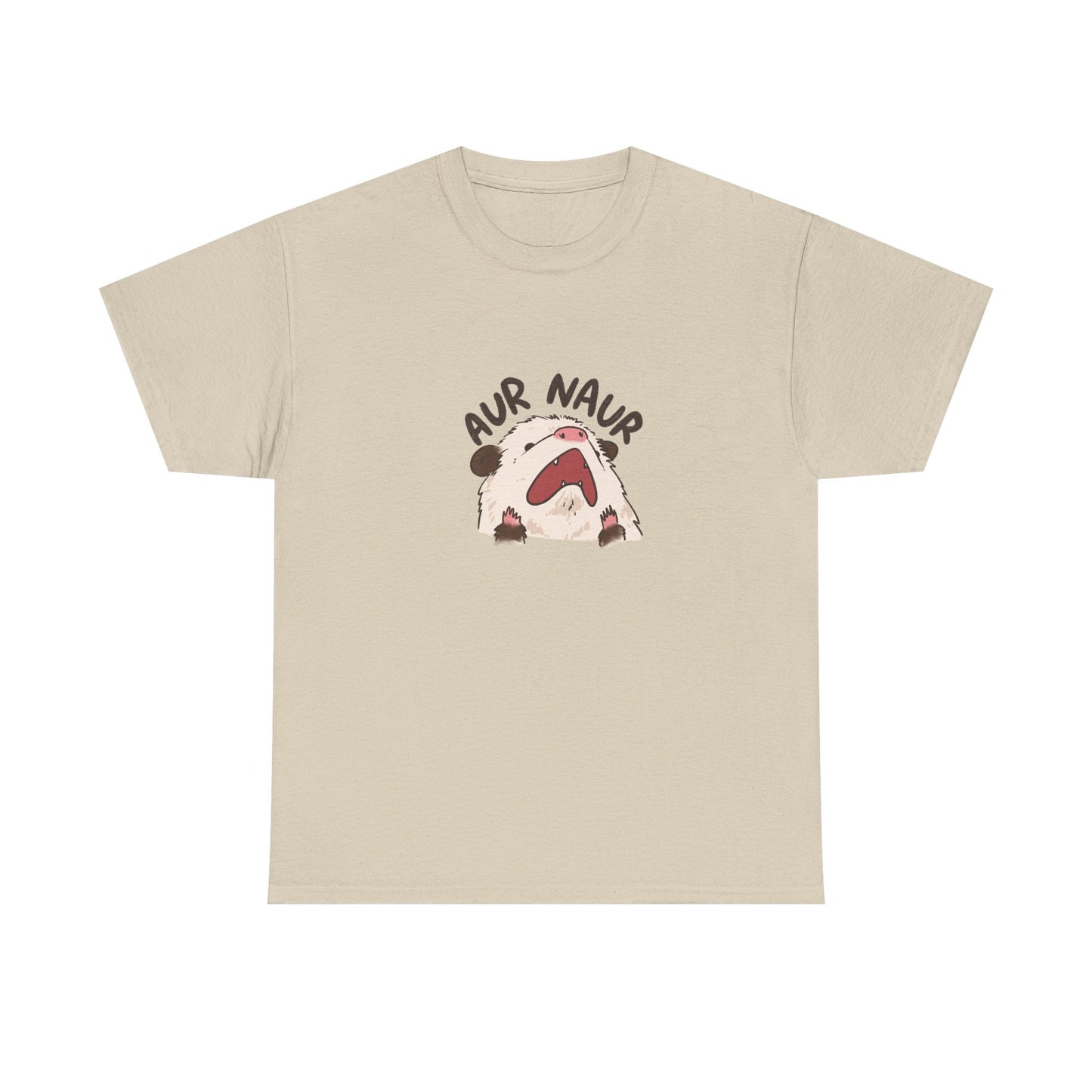 Aur Naur Possum Cute Funny T-Shirt Unisex Sarcastic Humor Shirt Cute Gift Quote Women Men Graphic Tee Positive Rejection Color For Her