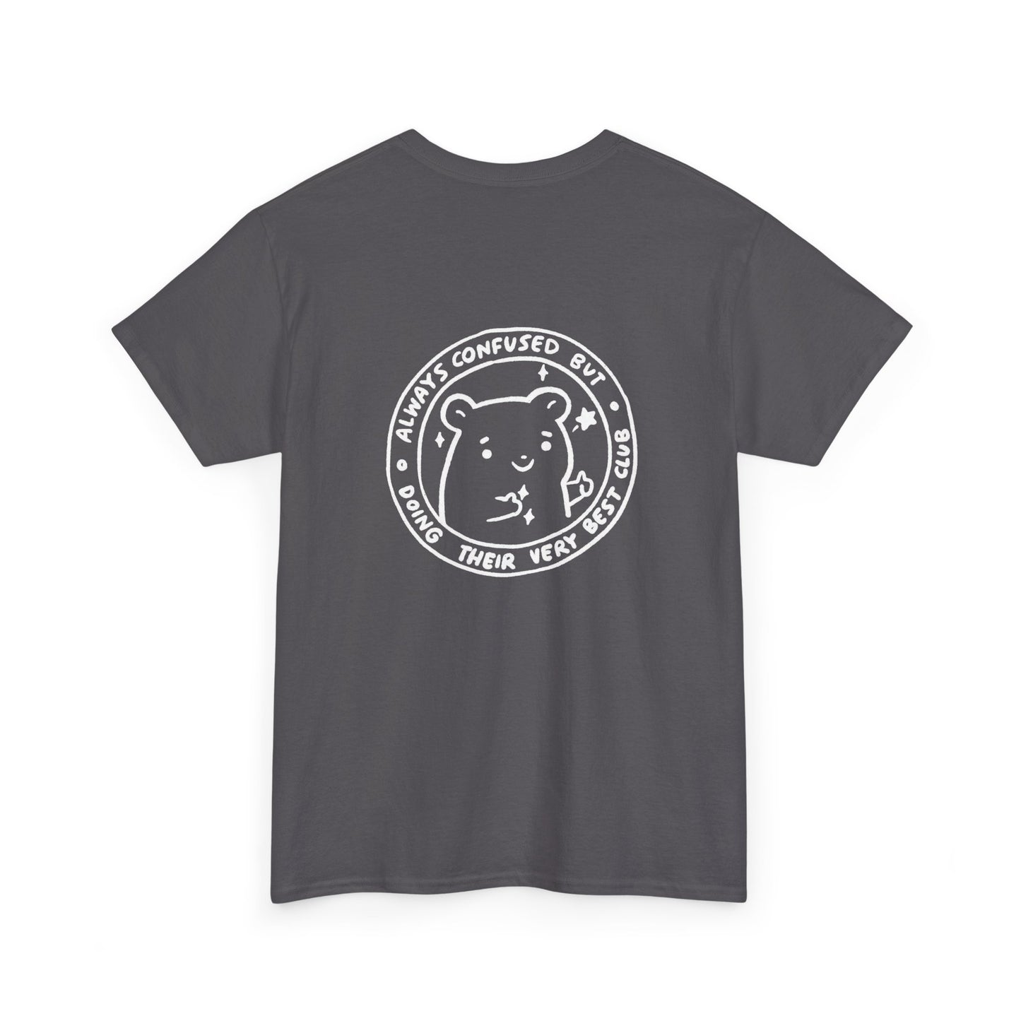 Confused Club Hamster Funny T-Shirt Unisex Sarcastic Humor Shirt Cute Gift Quote Women Men Graphic Tee Positive Rejection Color For Her