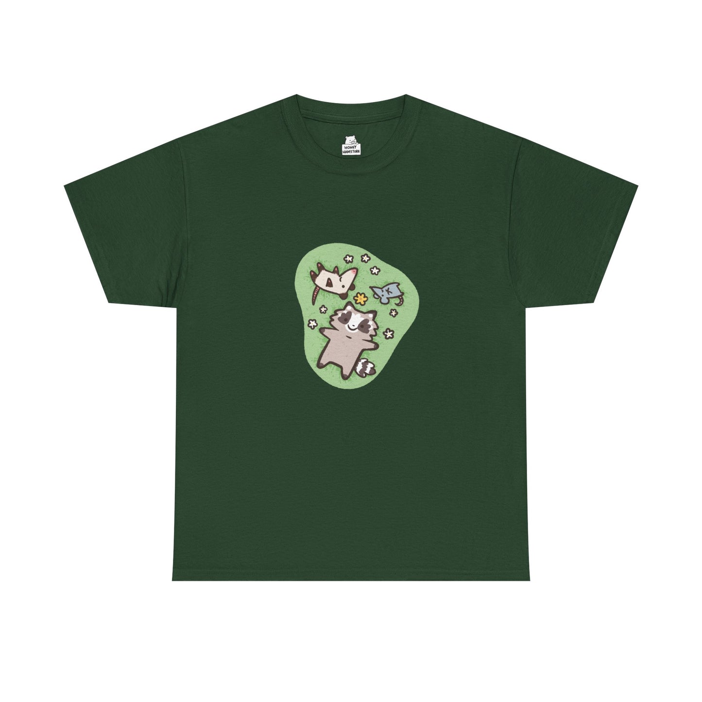 Raccoon Possum Rat Cute Funny T-Shirt Unisex Sarcastic Humor Shirt Cute Gift Quote Women Men Graphic Tee Positive Rejection Color For Her