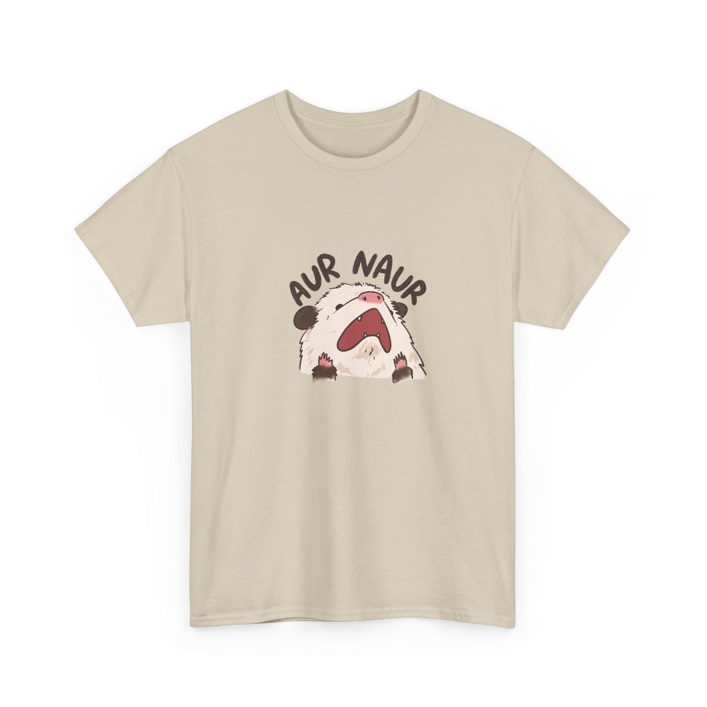 Aur Naur Possum Cute Funny T-Shirt Unisex Sarcastic Humor Shirt Cute Gift Quote Women Men Graphic Tee Positive Rejection Color For Her