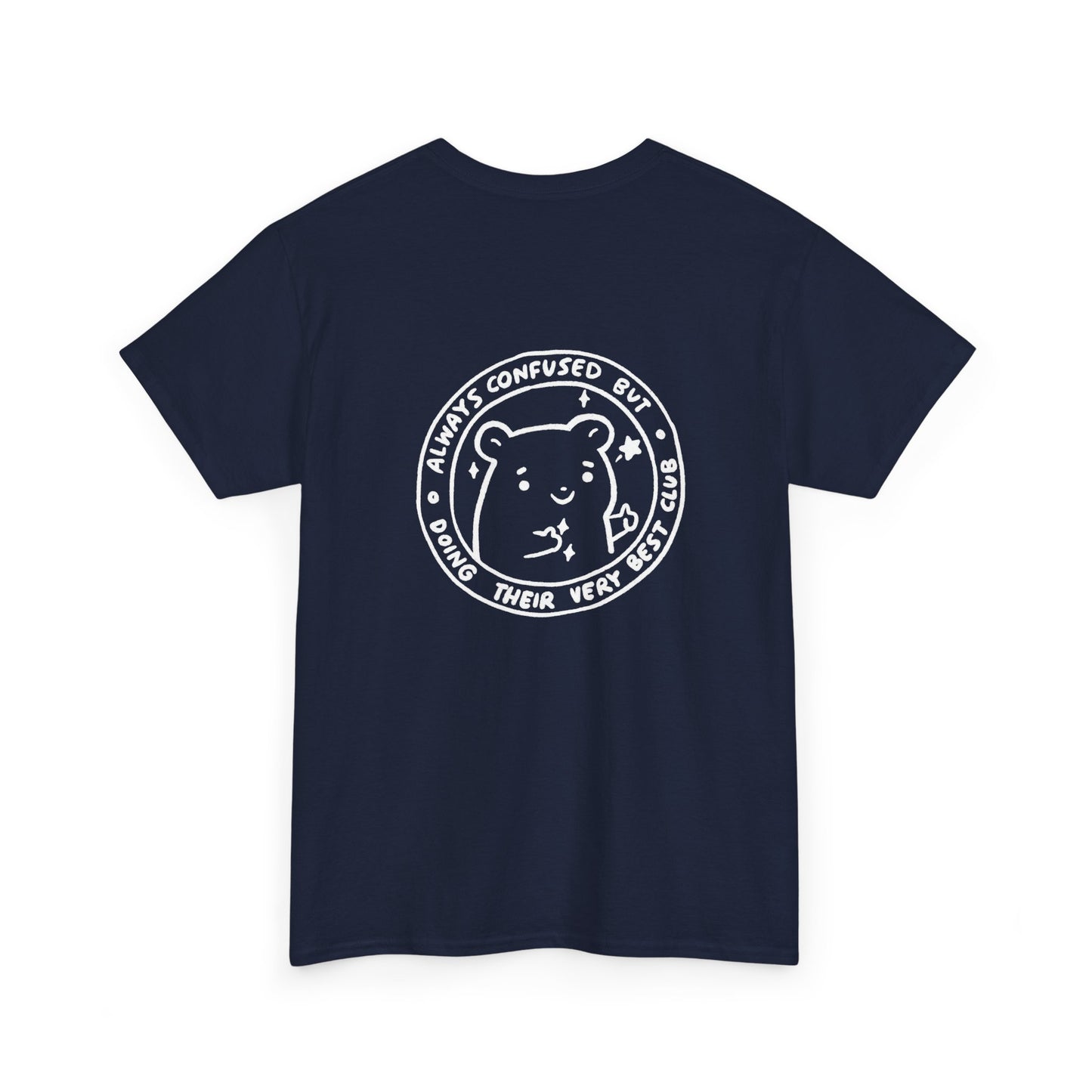 Confused Club Hamster Funny T-Shirt Unisex Sarcastic Humor Shirt Cute Gift Quote Women Men Graphic Tee Positive Rejection Color For Her