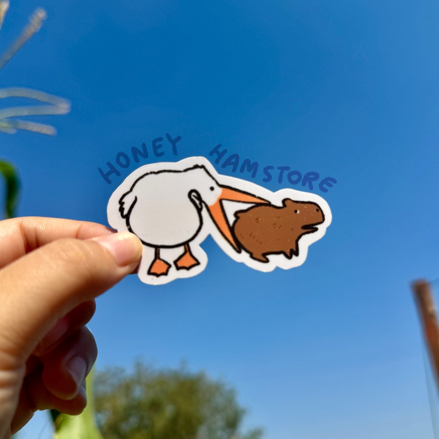 Capybara Sticker Set | Funny and Cute Laptop Sticker | Gifts under 5 | Water Resistant | Water Bottle | Vinyl Durable Hand-drawn