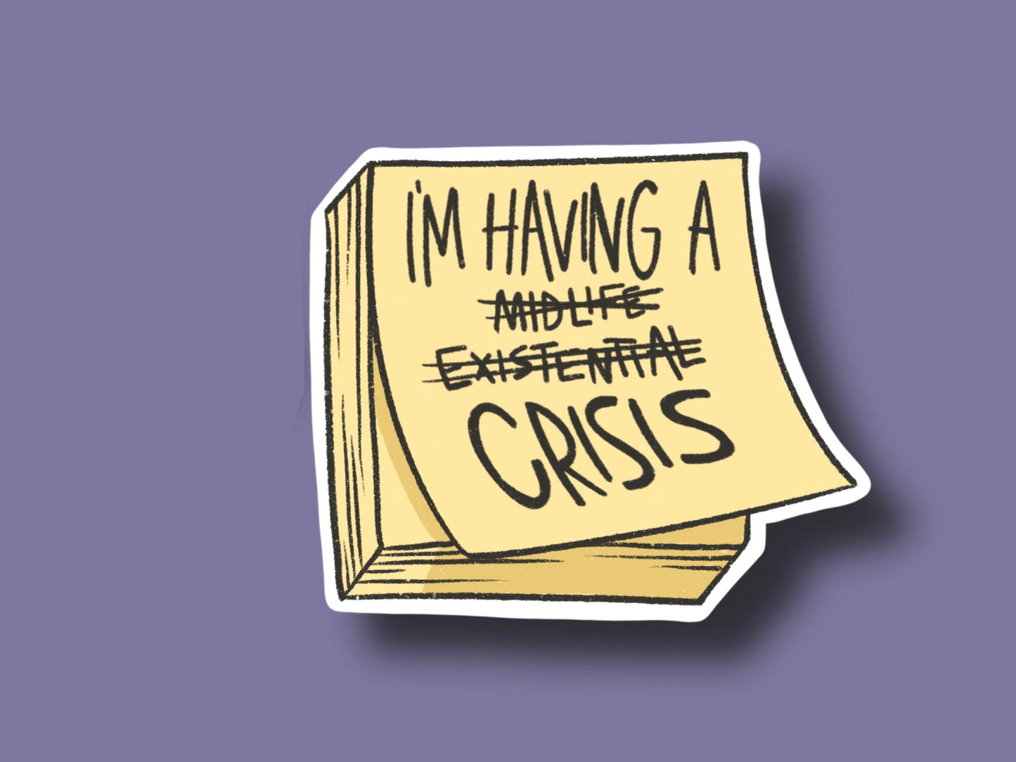 Funny Meme Sticker Laptop Decal Trash I am Hot Garbage Meme Crisis Meme Sticker