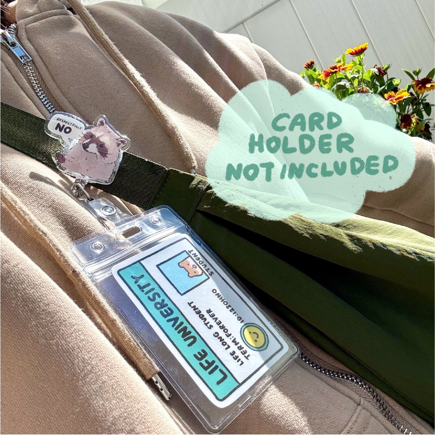 Hamster Syringe Badge Reel with ID Belt Clip Cute Design Acrylic for Doctor Gift Name Work Accessories for Nurses Medical Teacher Student