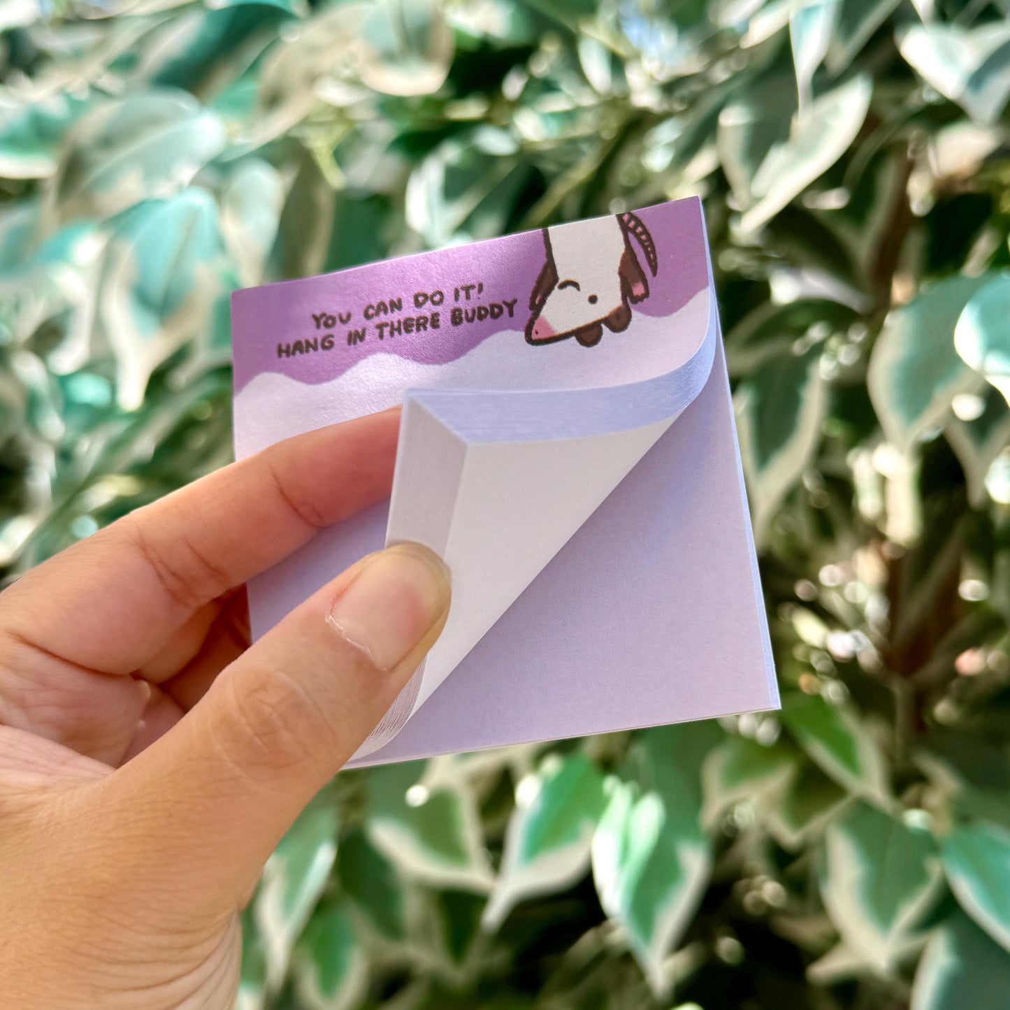 Possum You Can Do It! Hang In There Buddy | Funny Cute Sticky Note | Gifts Under 10 | Novelty Stationary Present | For Office School