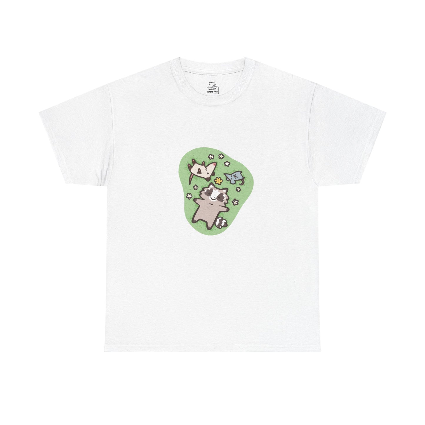 Raccoon Possum Rat Cute Funny T-Shirt Unisex Sarcastic Humor Shirt Cute Gift Quote Women Men Graphic Tee Positive Rejection Color For Her