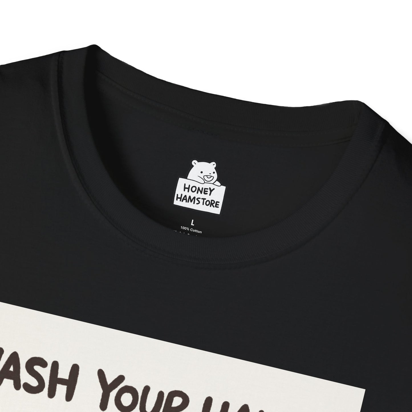 Raccoon Wash Your Hands Cute Funny T-Shirt Unisex Sarcastic Humor Shirt Cute Gift Quote Women Men Graphic Tee Color