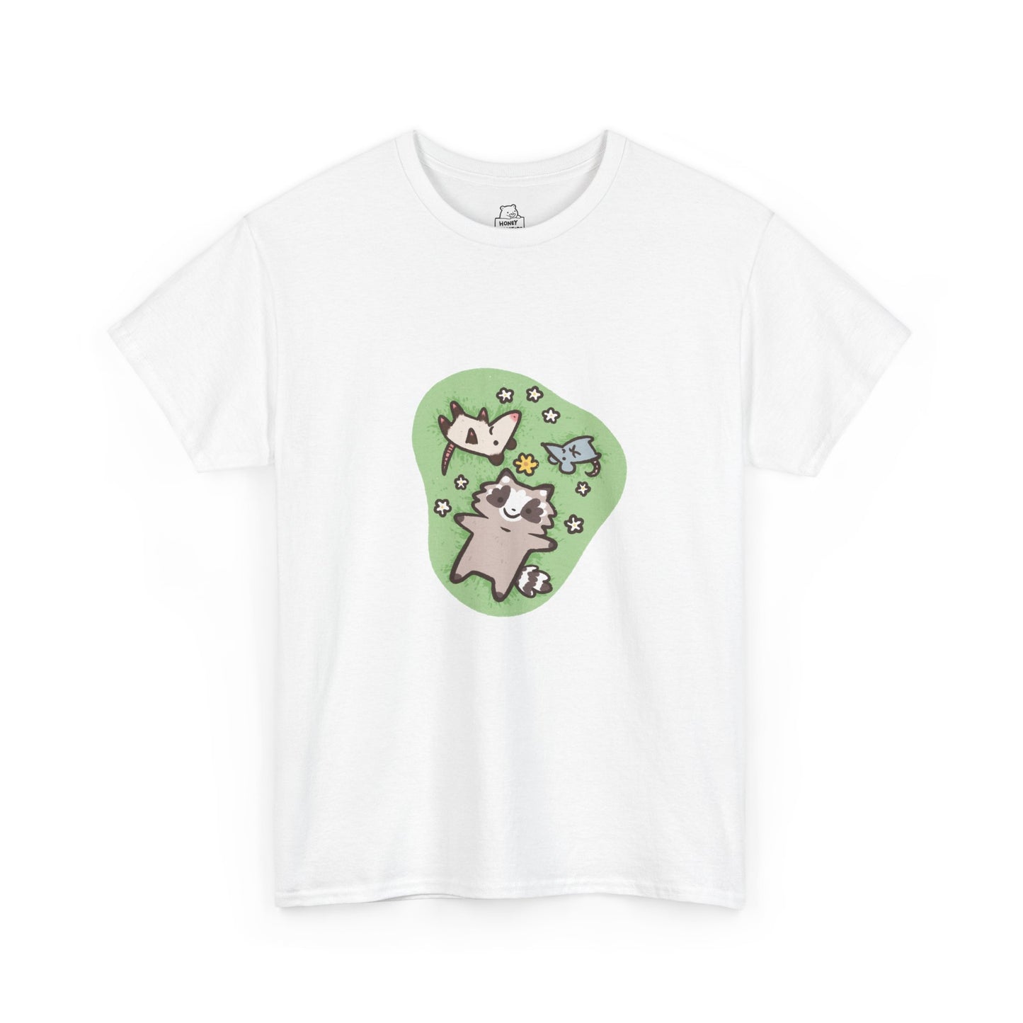 Raccoon Possum Rat Cute Funny T-Shirt Unisex Sarcastic Humor Shirt Cute Gift Quote Women Men Graphic Tee Positive Rejection Color For Her