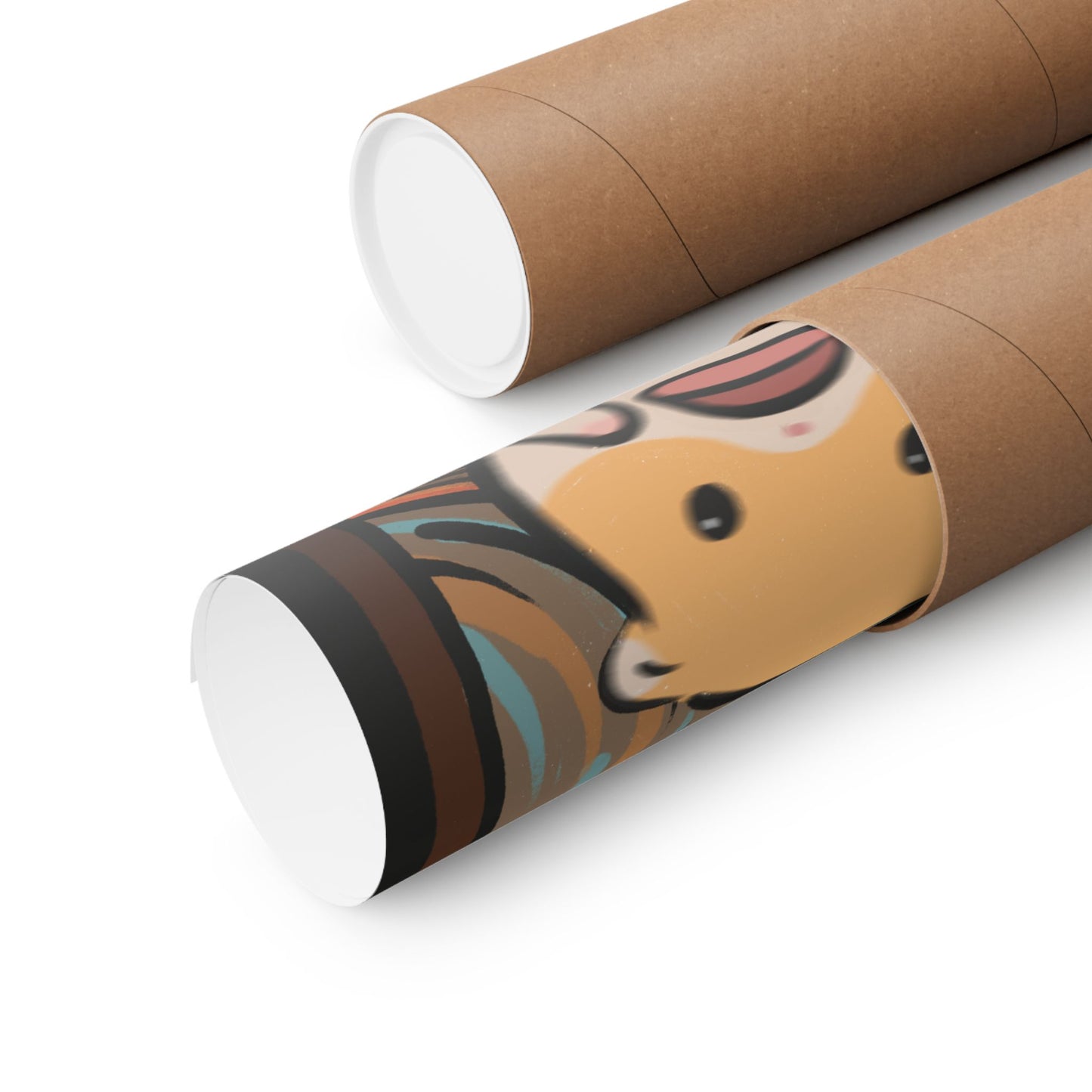 Hamster The Scream Art | Premium Matte Poster | Painting Art History Poster | Gallery Oil Painting | Artist | Cute Funny Poster | Gifts Idea