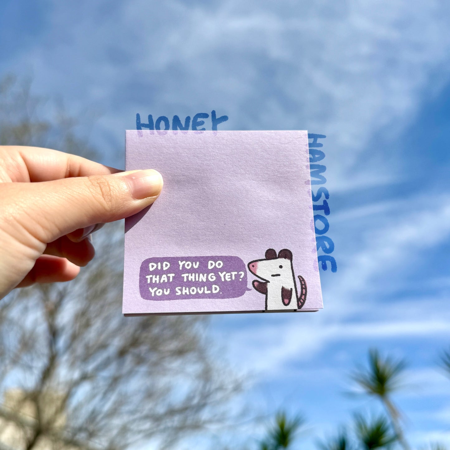 Did You Do That thing Yet? You Should. | Funny Cute Sticky Note | Gifts Under 10 | Novelty Stationary Present | For Office School