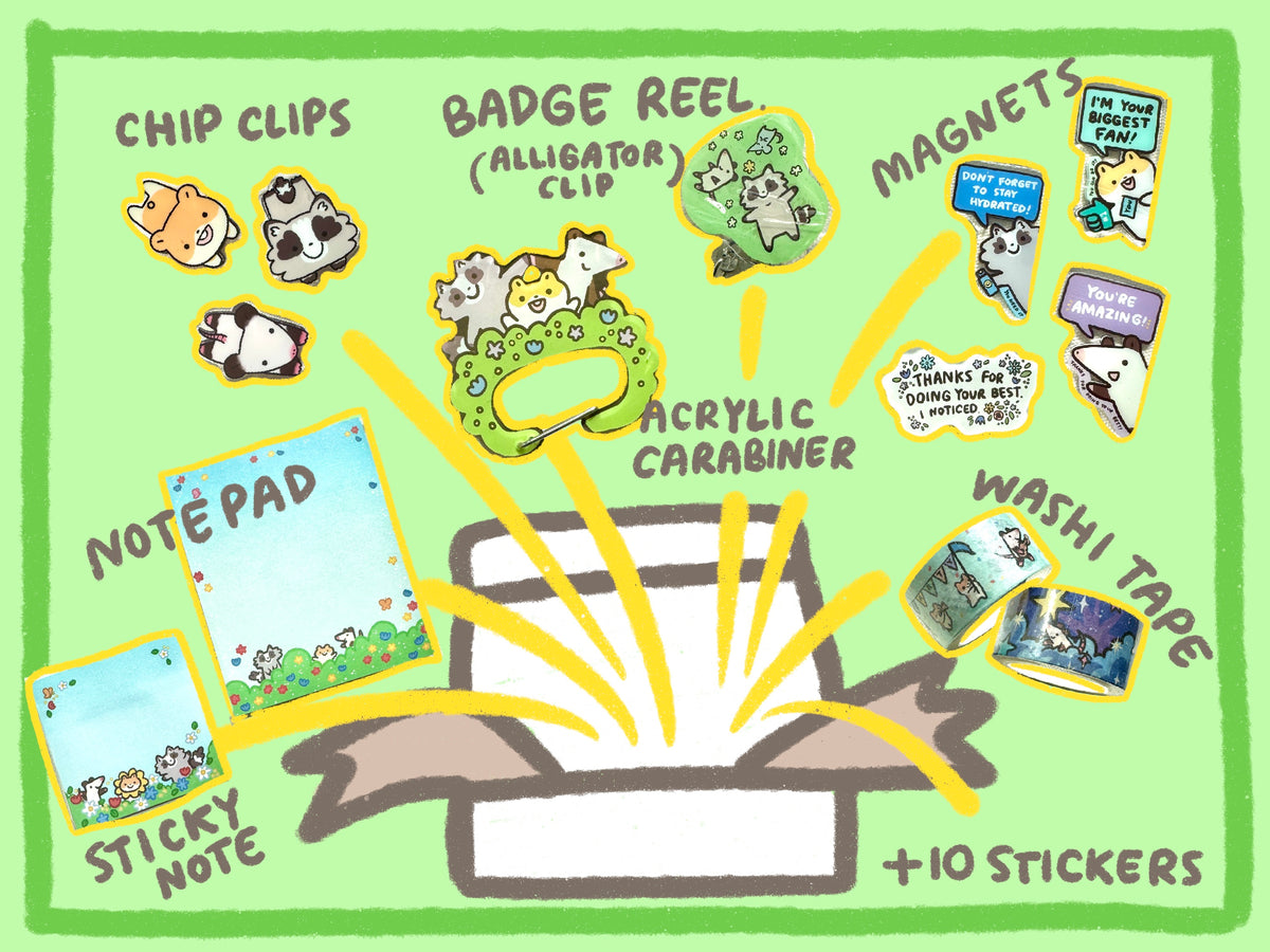 Honey Hamstore Friends Box Set Themed Bundle [23 Products]