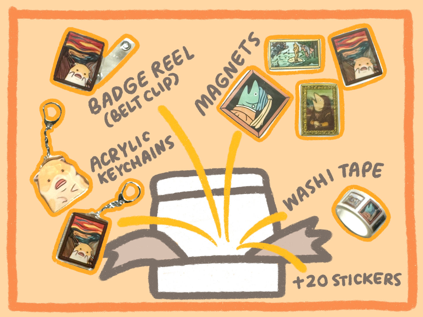 All Fish Art Box Set Themed Bundle [28 Products]