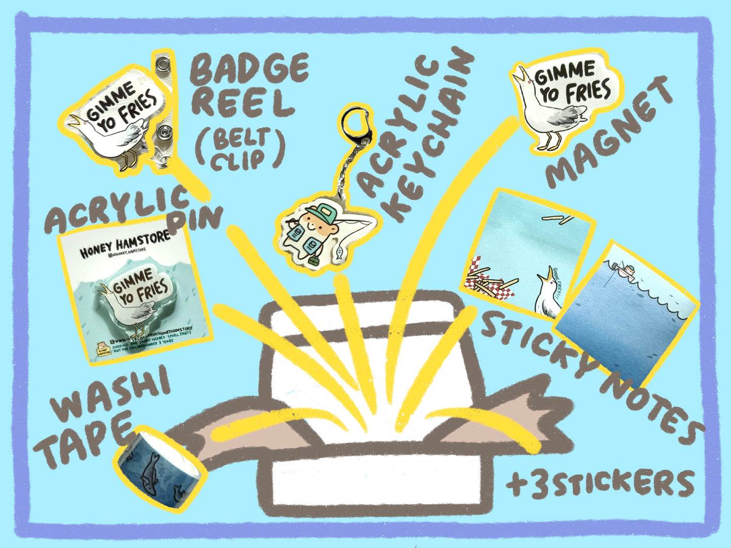 Beach and Birds Box Set Themed Bundle [11 Products]