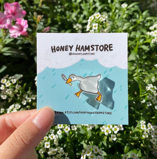 TEMPLATE | Acrylic Pin | Cute Funny Design | Gifts Under 10 | Adorable Kawaii Pins