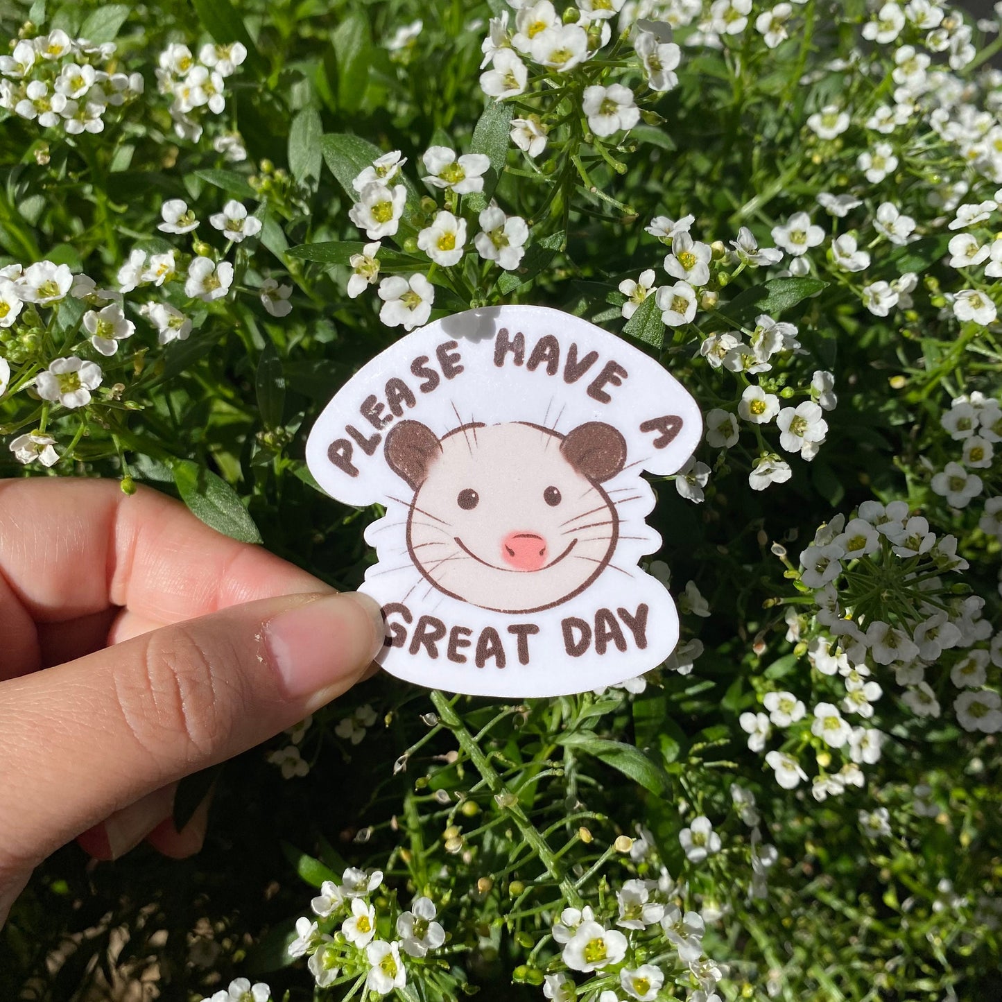 Please Have A Great Day Sticker | Funny Sticker | Gifts under 10 | Water Resistant Sticker | Water Bottle | Joke | Laptop | Cute Sticker