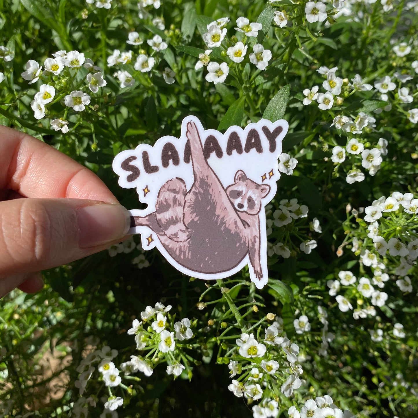 Slaaaaay Sticker | Funny Sticker | Gifts under 10 | Water Resistant Sticker | Water Bottle | Joke | Laptop | Cute Sticker